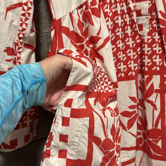 Maeve Anthropologie Dress Sz XS The Printmaker boho babydoll - Picture 3 of 11